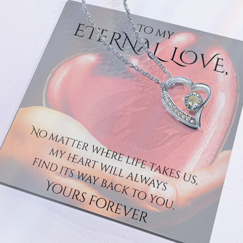 Valentine's Day Infinite Love Necklace - Gifts For Partner