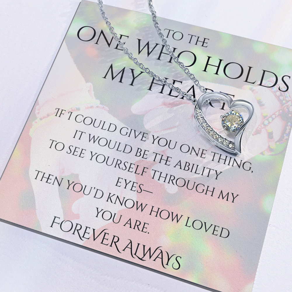 Valentine's Day Infinite Love Necklace - Gifts For Partner (Message 05)