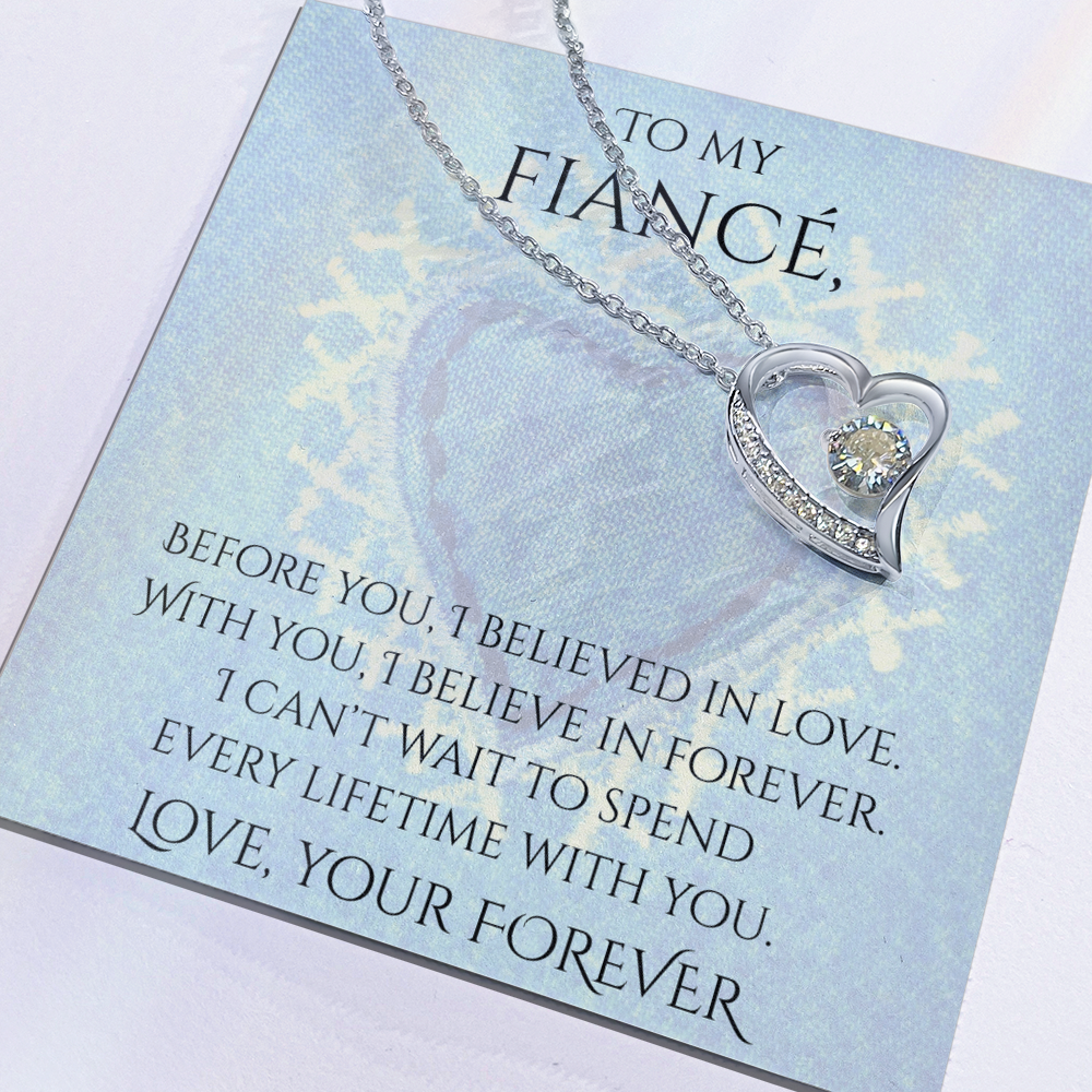 Valentine's Day Infinite Love Necklace - Gifts For Fiancé