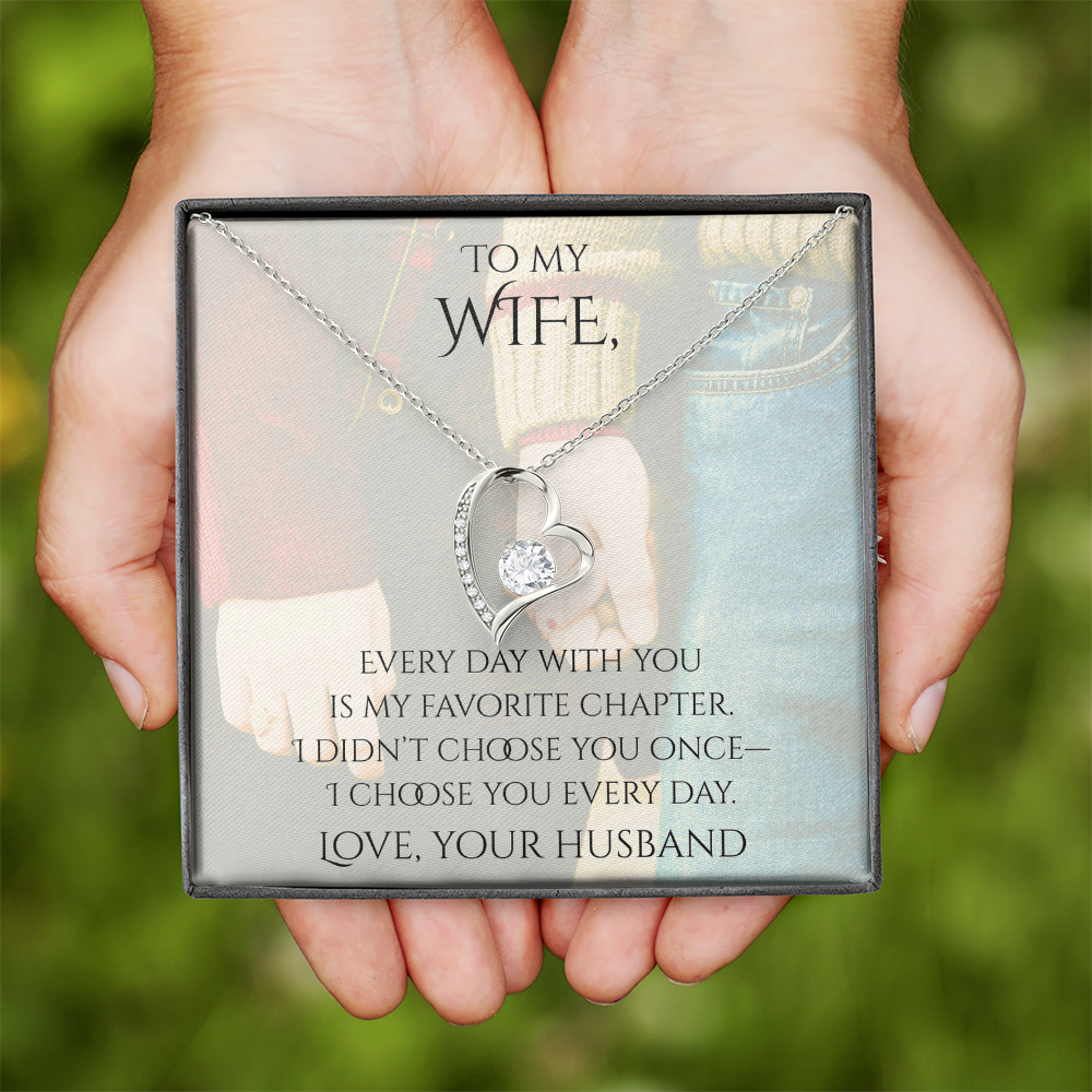 Valentine's Day Infinite Love Necklace - Gifts For Wife
