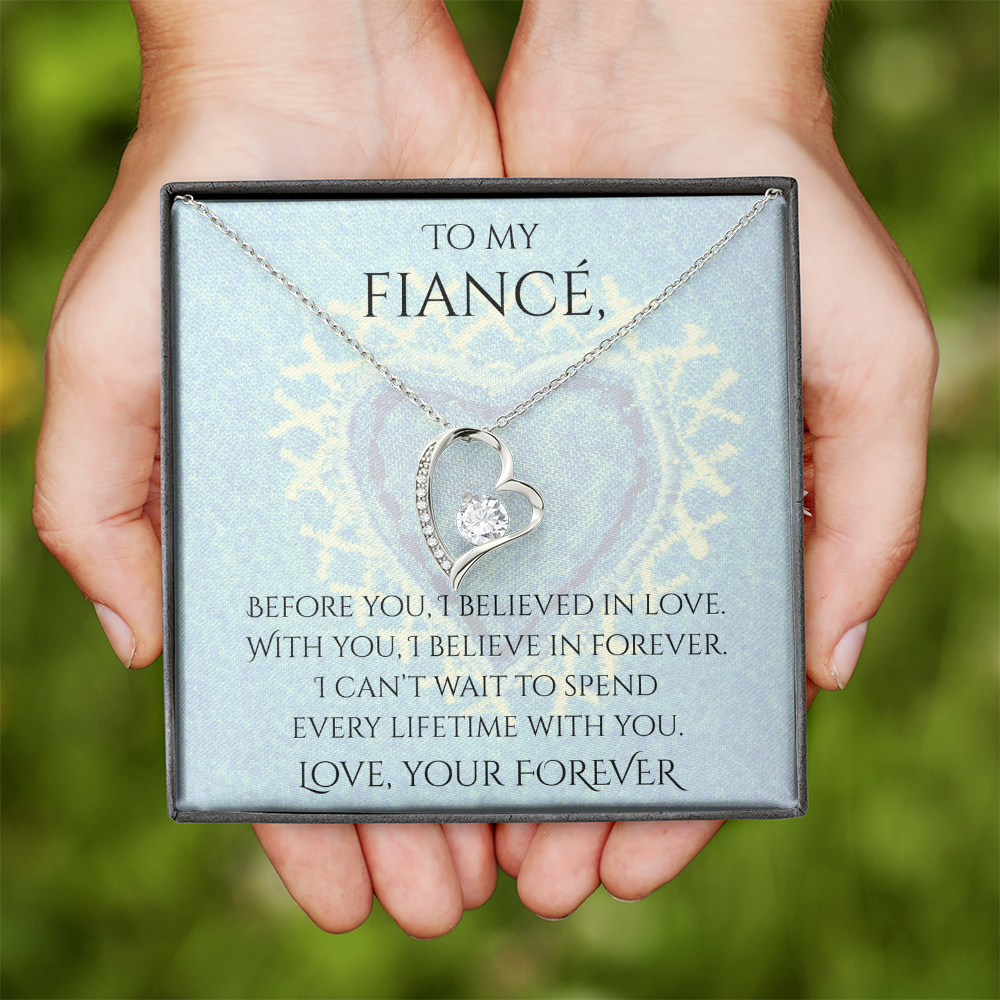 Valentine's Day Infinite Love Necklace - Gifts For Fiancé