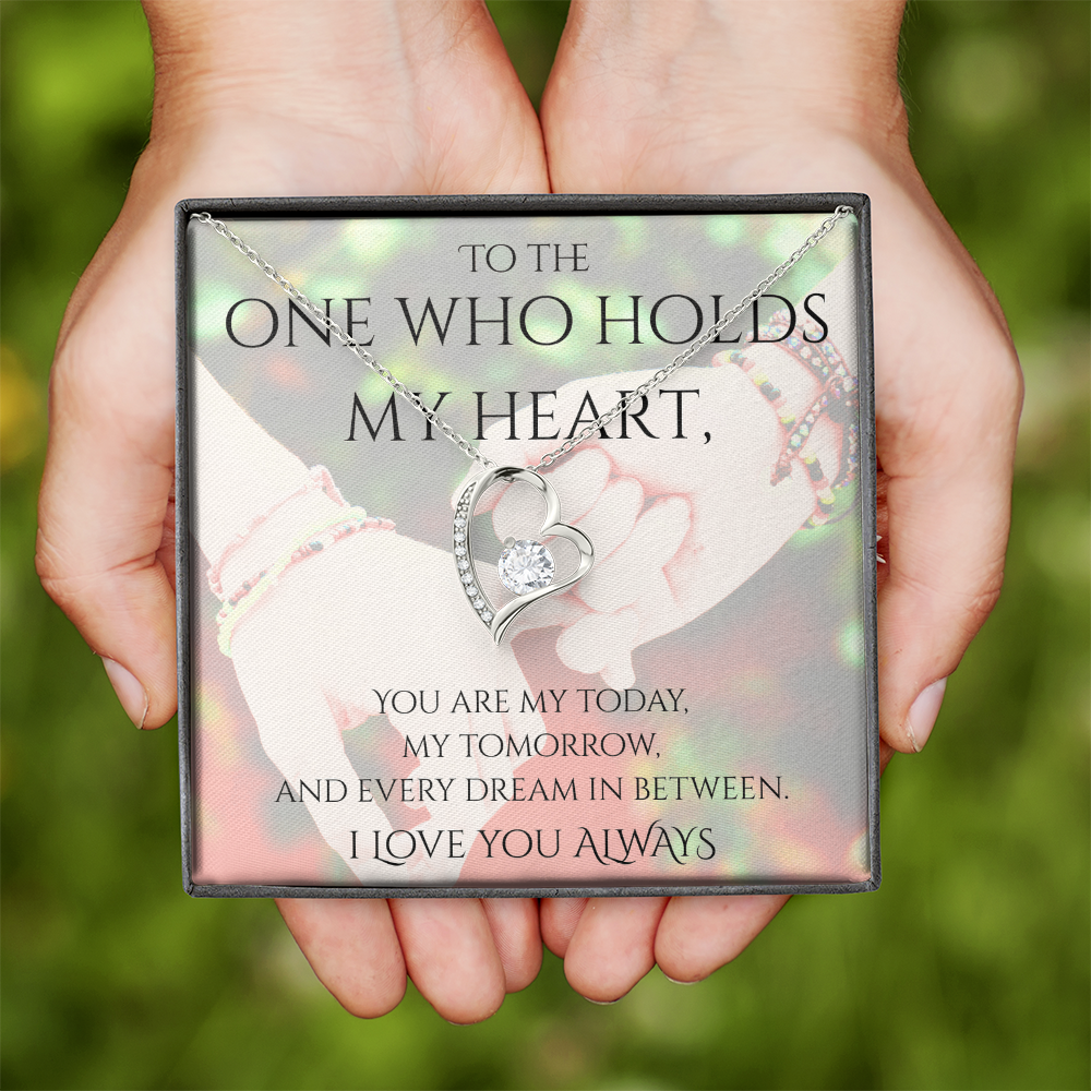 Valentine's Day Infinite Love Necklace - Gifts For Partner (Message 04)