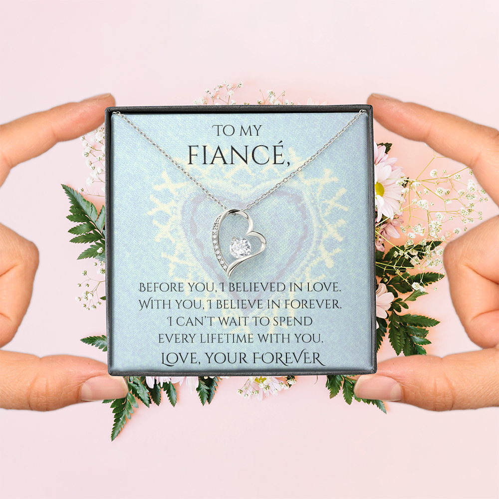 Valentine's Day Infinite Love Necklace - Gifts For Fiancé