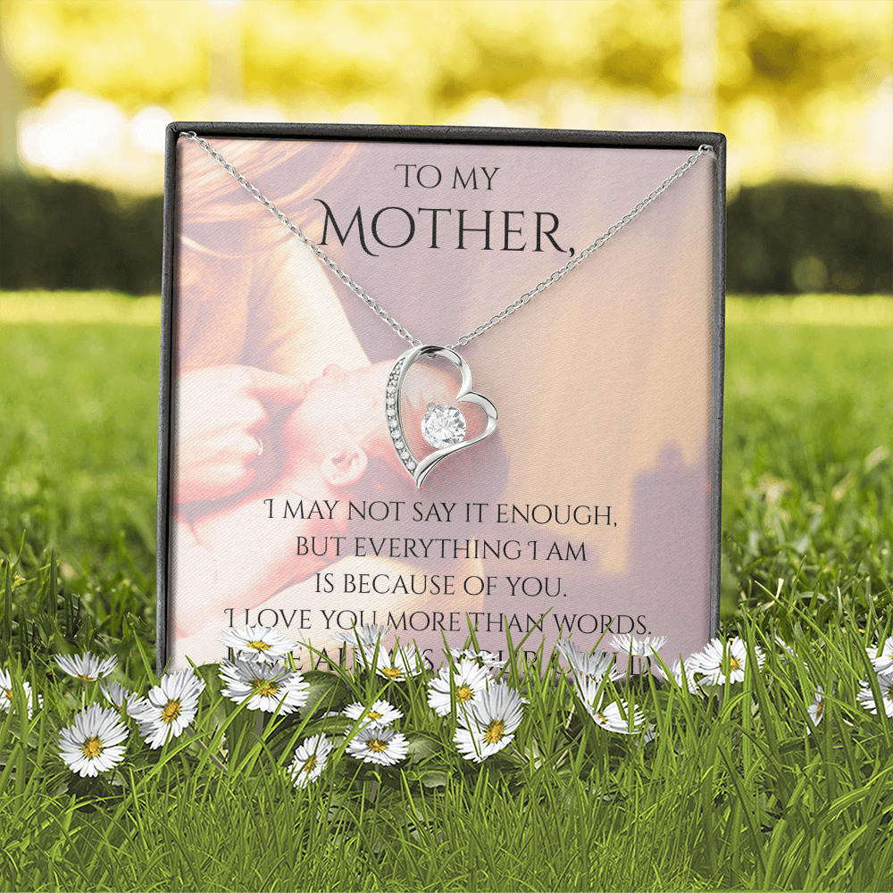 Valentine's Day Infinite Love Necklace - Gifts For Mother