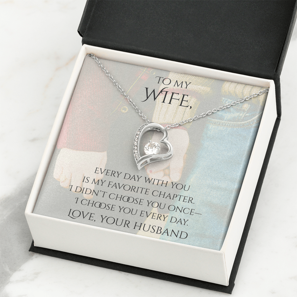 Valentine's Day Infinite Love Necklace - Gifts For Wife