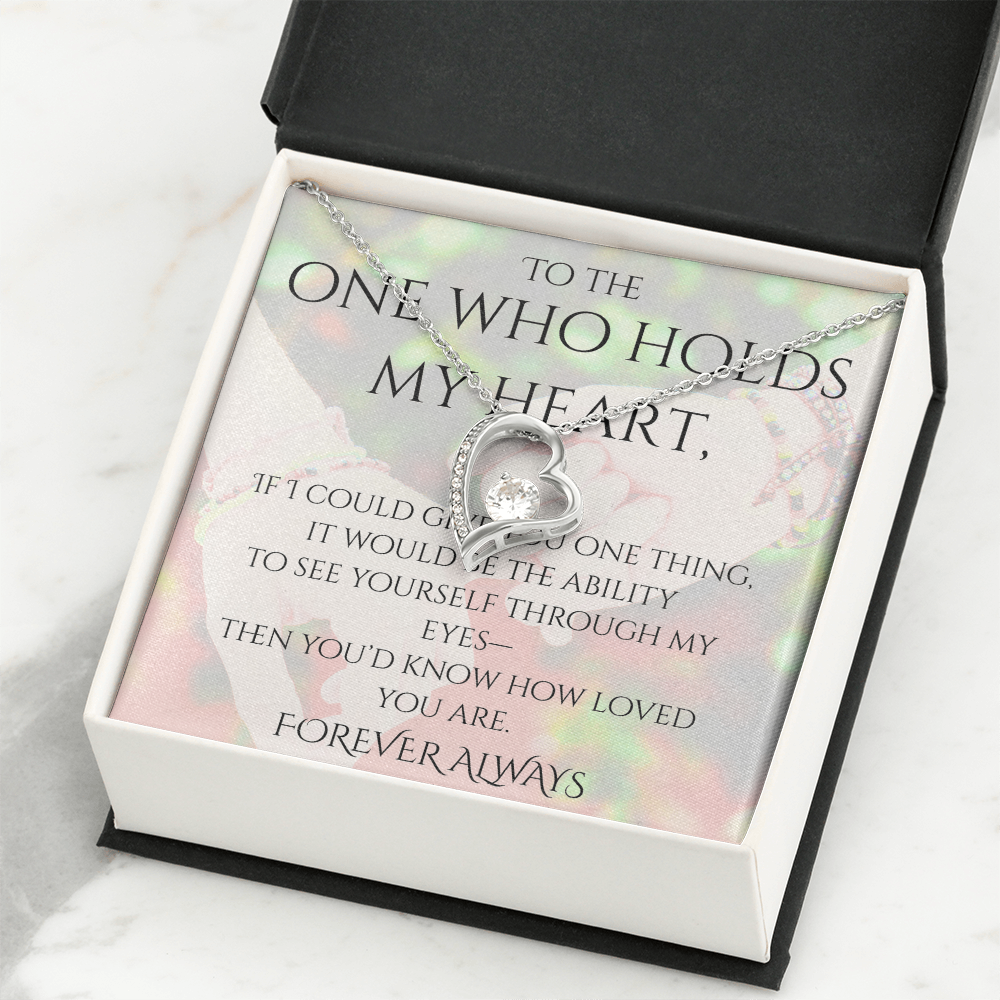 Valentine's Day Infinite Love Necklace - Gifts For Partner (Message 05)