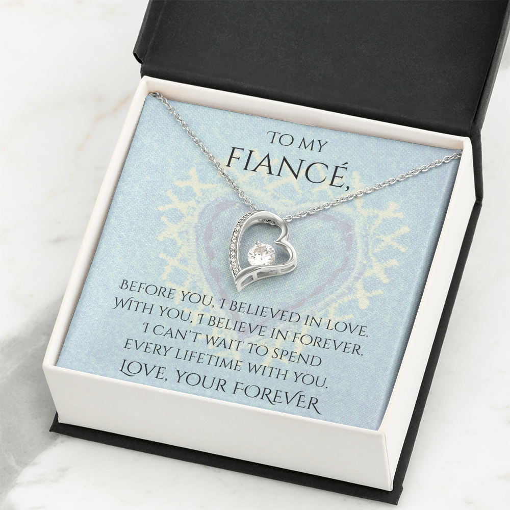 Valentine's Day Infinite Love Necklace - Gifts For Fiancé