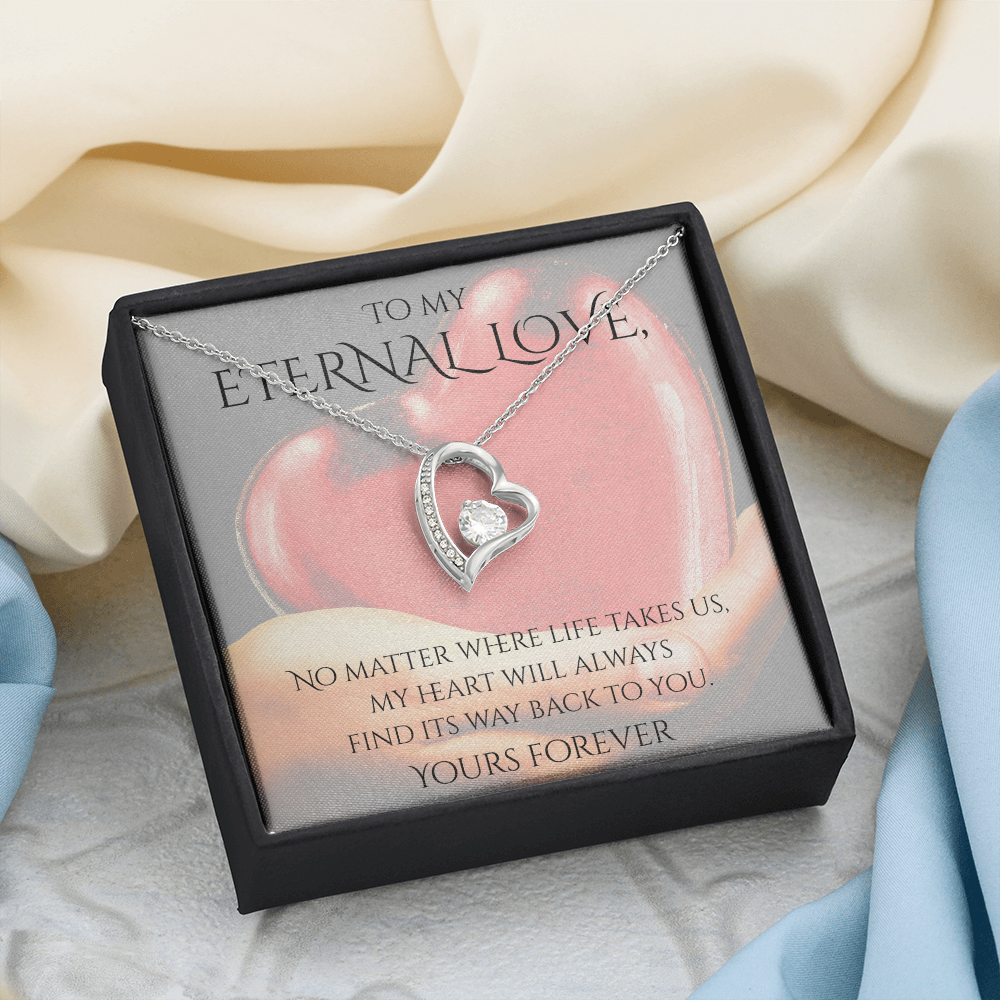 Valentine's Day Infinite Love Necklace - Gifts For Partner