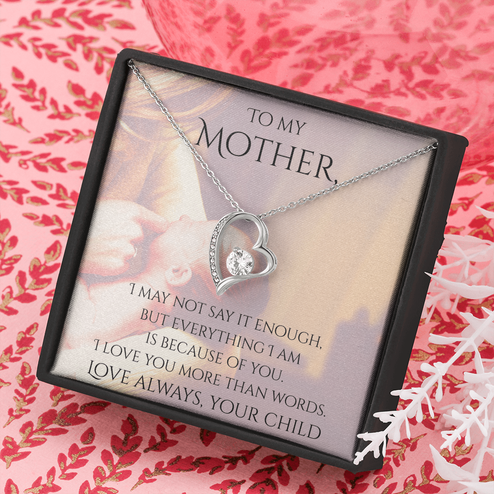 Valentine's Day Infinite Love Necklace - Gifts For Mother