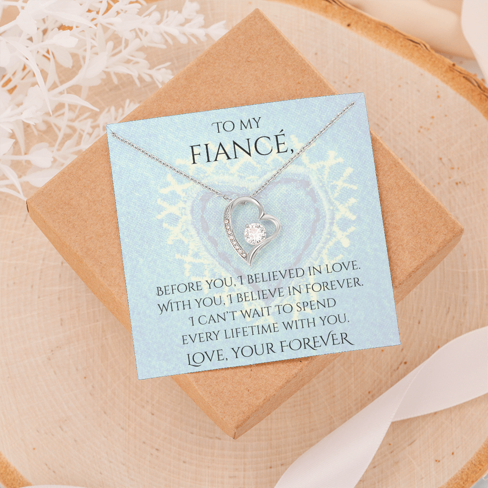 Valentine's Day Infinite Love Necklace - Gifts For Fiancé