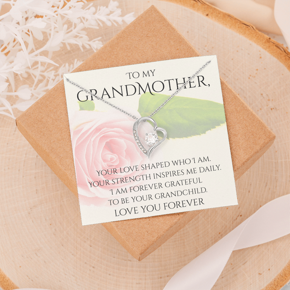 Valentine's Day Infinite Love Necklace - Gifts For Grandmother