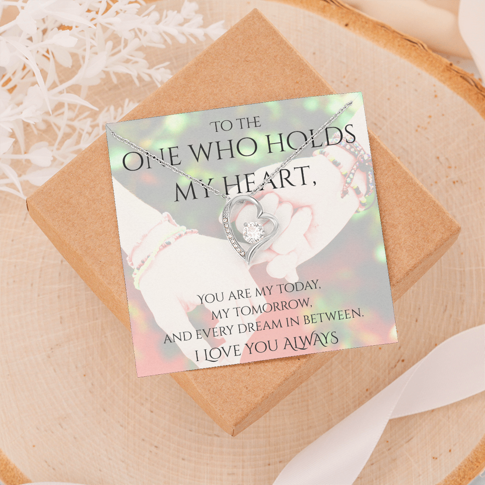 Valentine's Day Infinite Love Necklace - Gifts For Partner (Message 04)