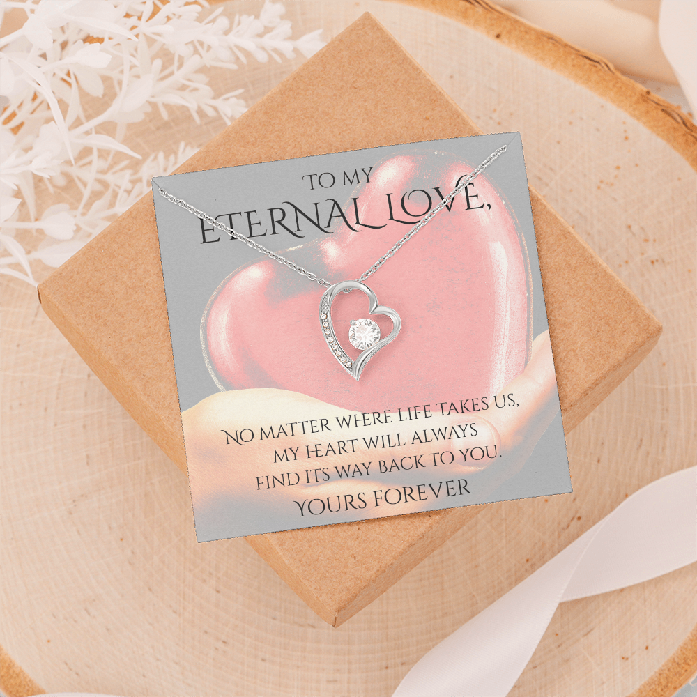 Valentine's Day Infinite Love Necklace - Gifts For Partner