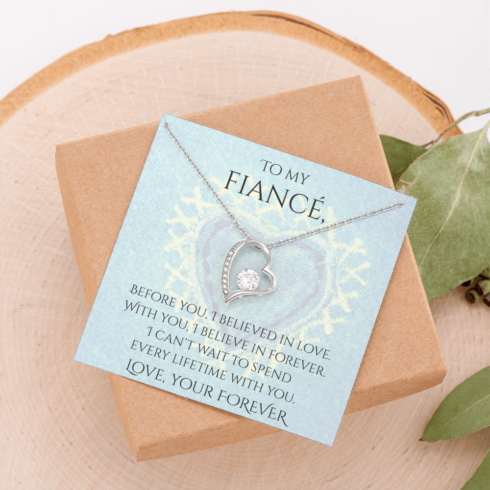 Valentine's Day Infinite Love Necklace - Gifts For Fiancé