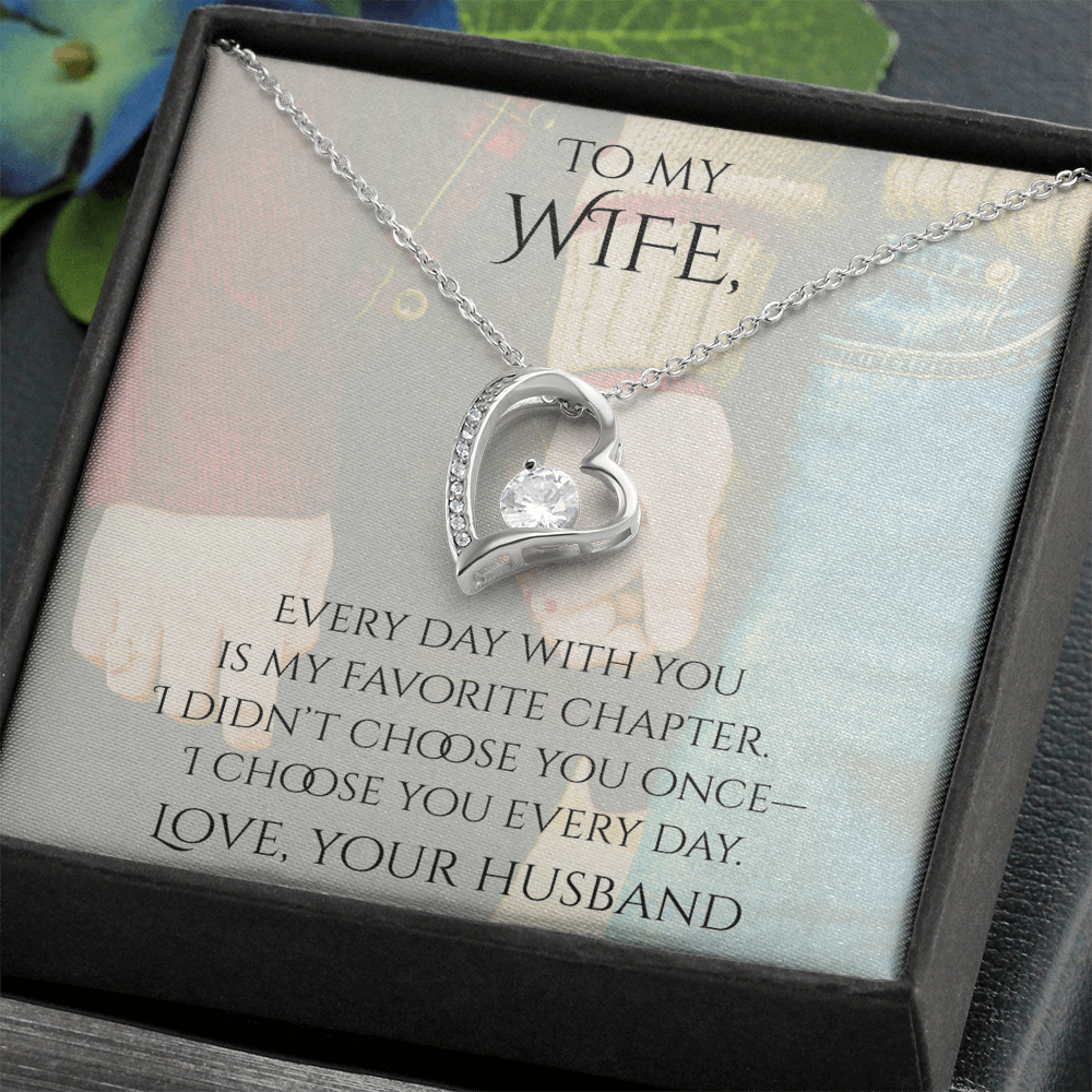 Valentine's Day Infinite Love Necklace - Gifts For Wife