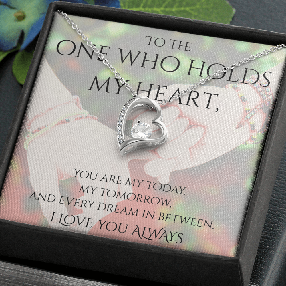 Valentine's Day Infinite Love Necklace - Gifts For Partner (Message 04)