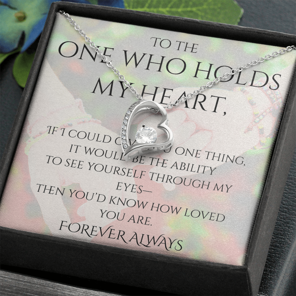 Valentine's Day Infinite Love Necklace - Gifts For Partner (Message 05)