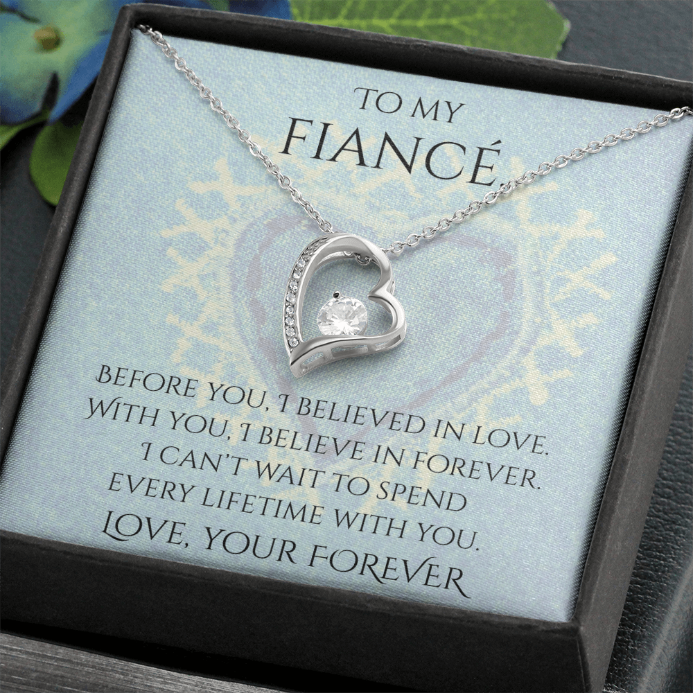 Valentine's Day Infinite Love Necklace - Gifts For Fiancé
