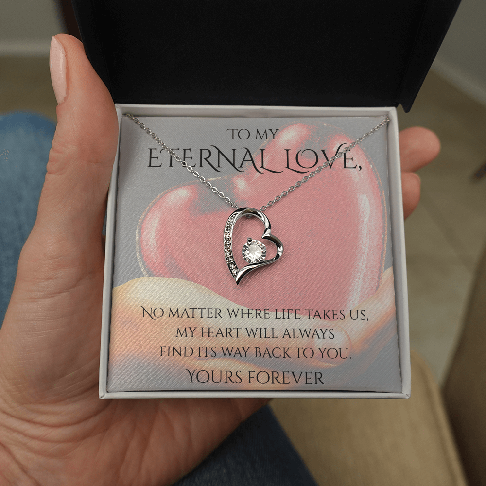 Valentine's Day Infinite Love Necklace - Gifts For Partner