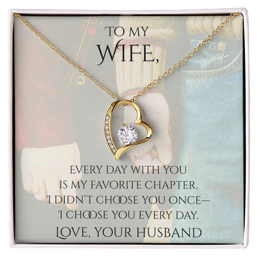 Valentine's Day Infinite Love Necklace - Gifts For Wife