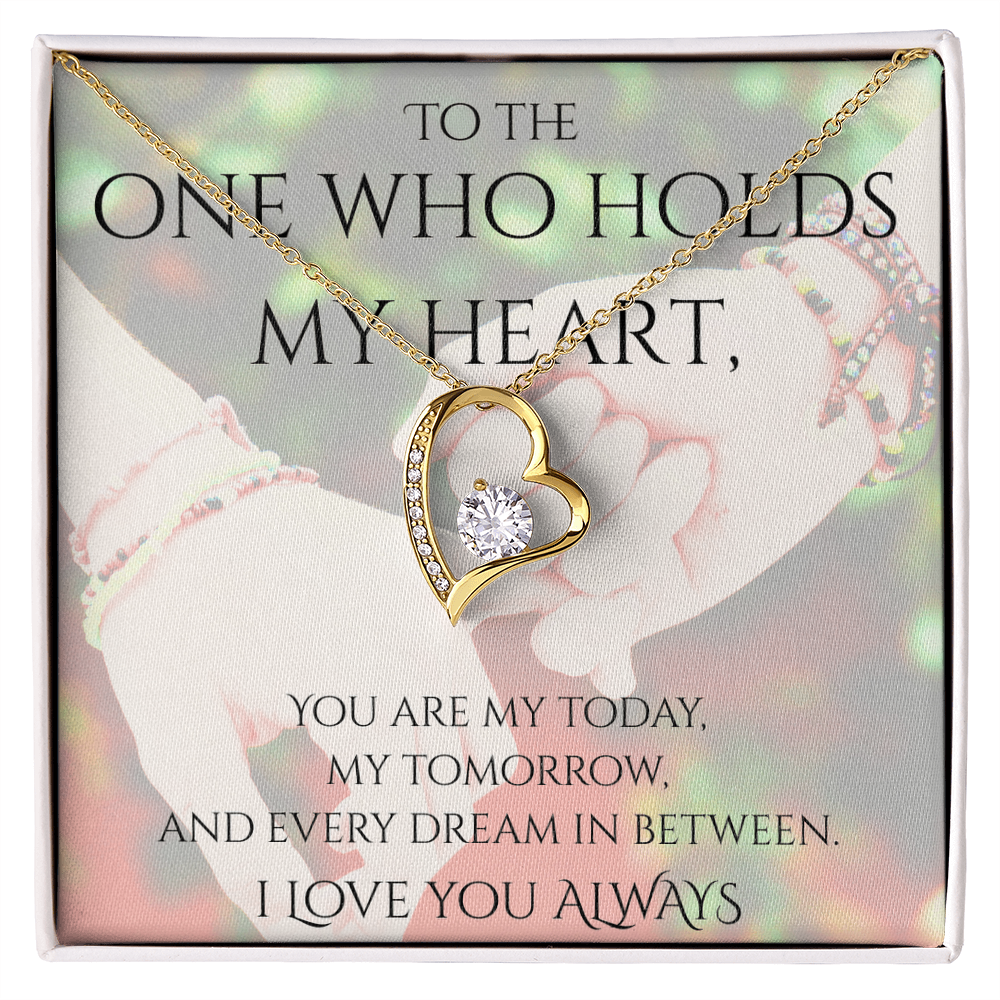 Valentine's Day Infinite Love Necklace - Gifts For Partner (Message 04)