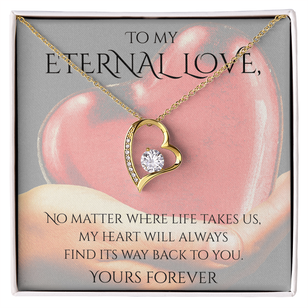 Valentine's Day Infinite Love Necklace - Gifts For Partner