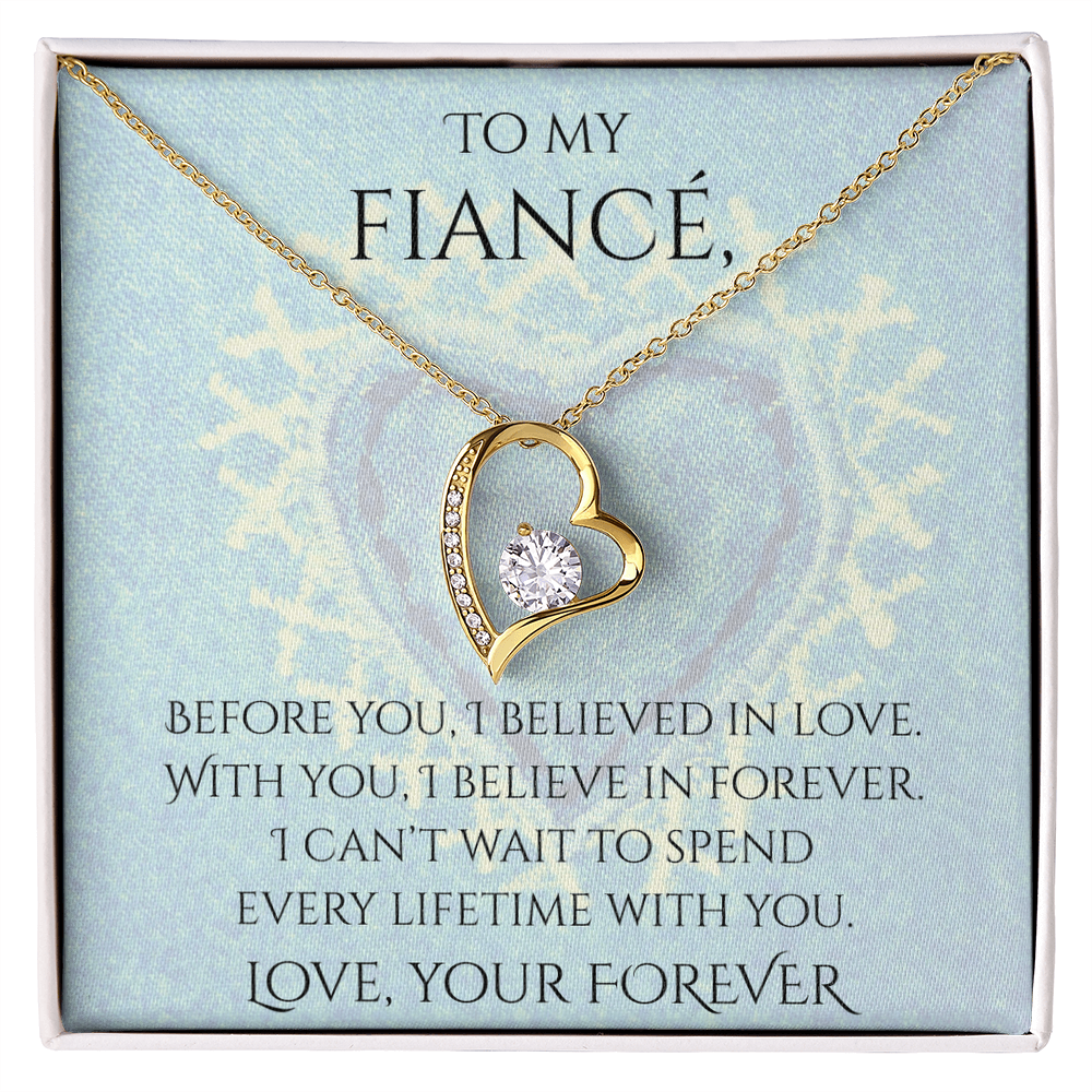 Valentine's Day Infinite Love Necklace - Gifts For Fiancé