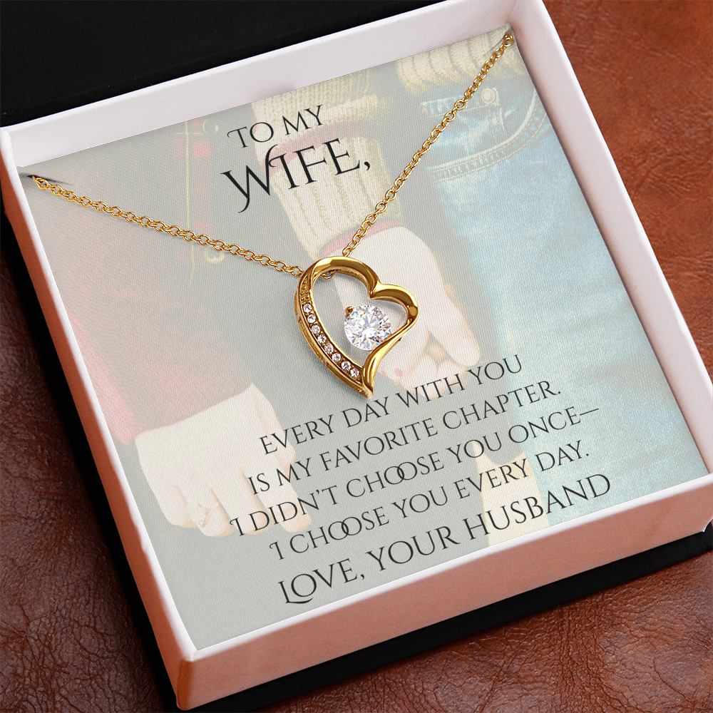 Valentine's Day Infinite Love Necklace - Gifts For Wife