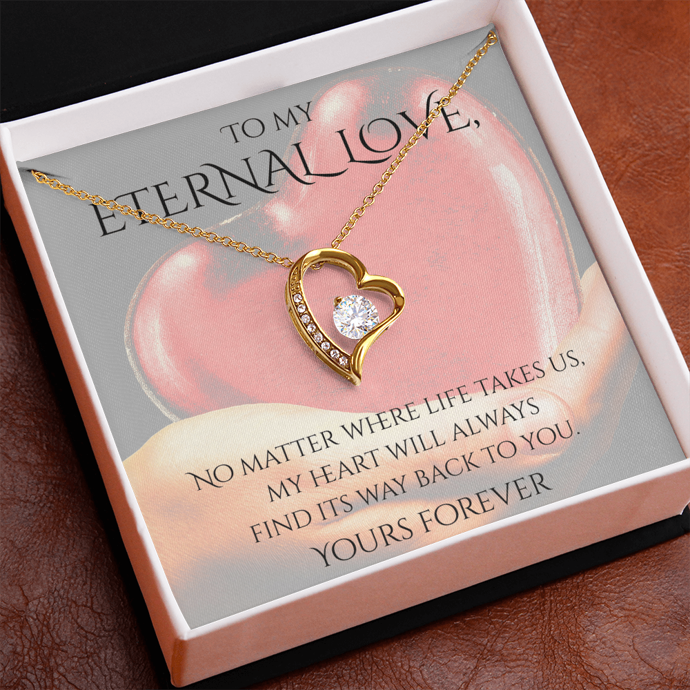 Valentine's Day Infinite Love Necklace - Gifts For Partner