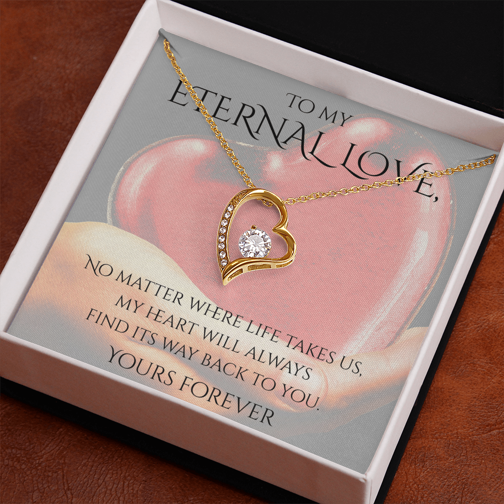 Valentine's Day Infinite Love Necklace - Gifts For Partner