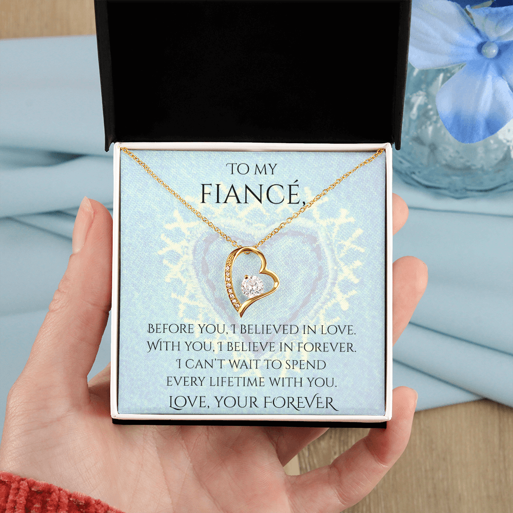 Valentine's Day Infinite Love Necklace - Gifts For Fiancé