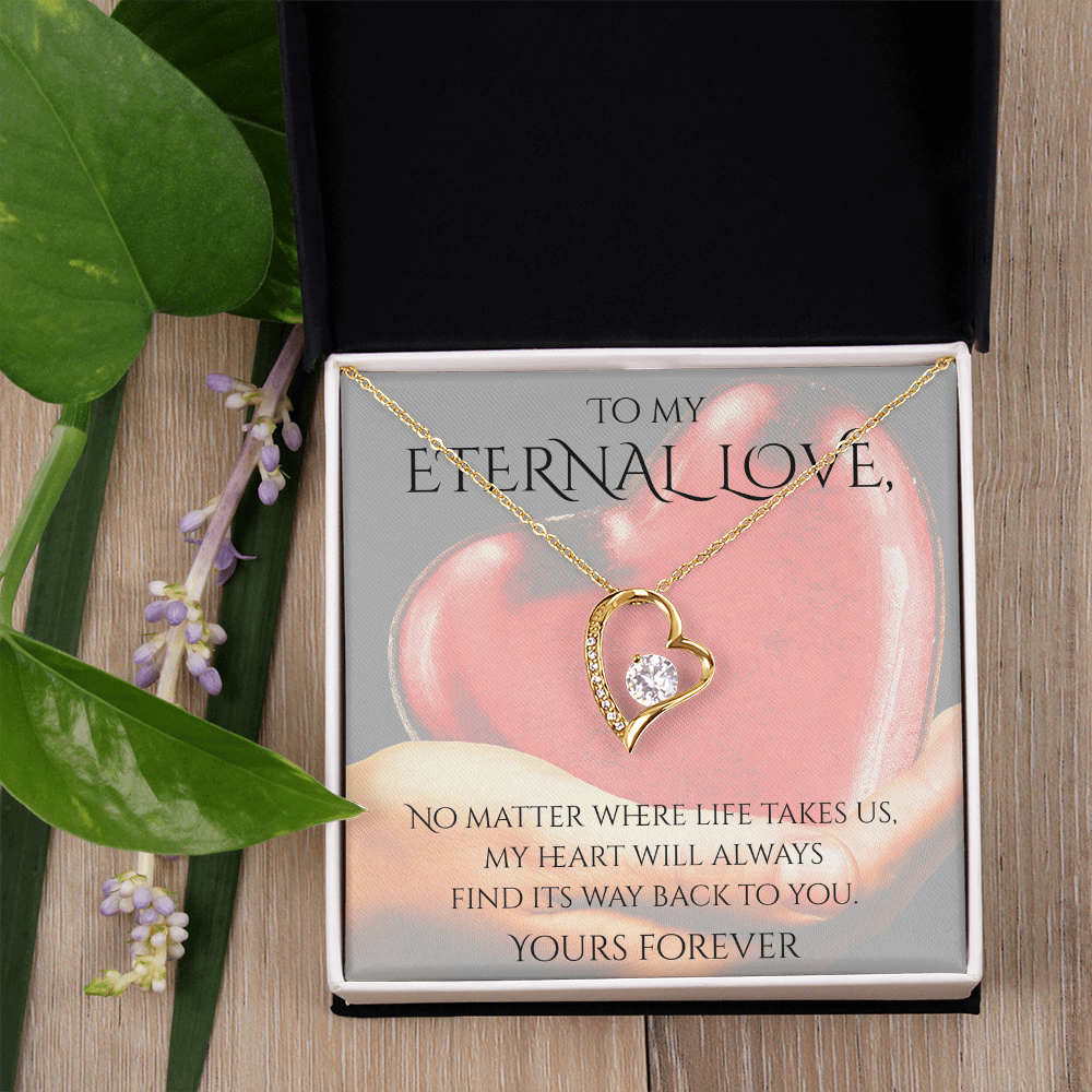 Valentine's Day Infinite Love Necklace - Gifts For Partner