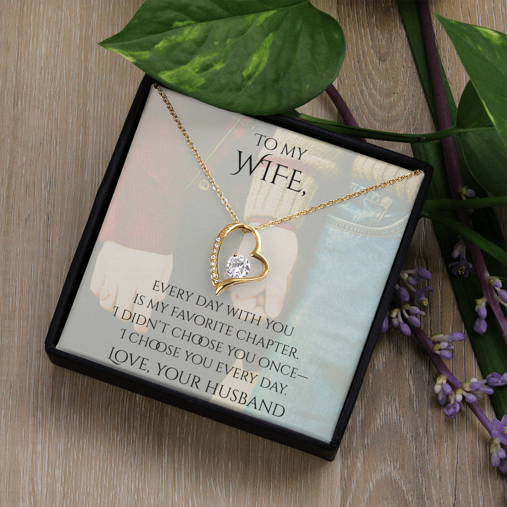 Valentine's Day Infinite Love Necklace - Gifts For Wife