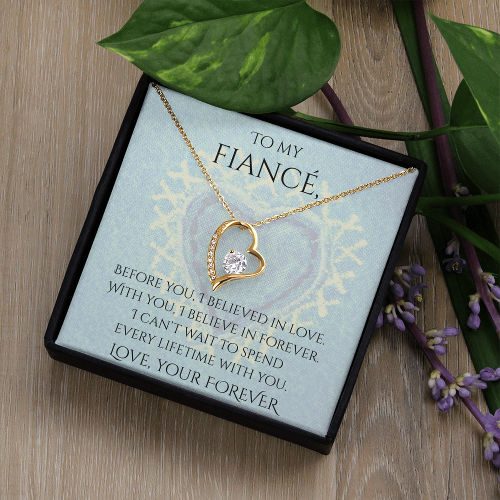 Valentine's Day Infinite Love Necklace - Gifts For Fiancé