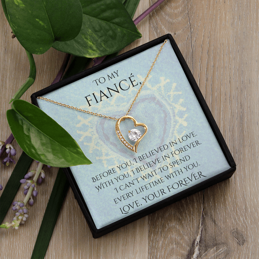 Valentine's Day Infinite Love Necklace - Gifts For Fiancé
