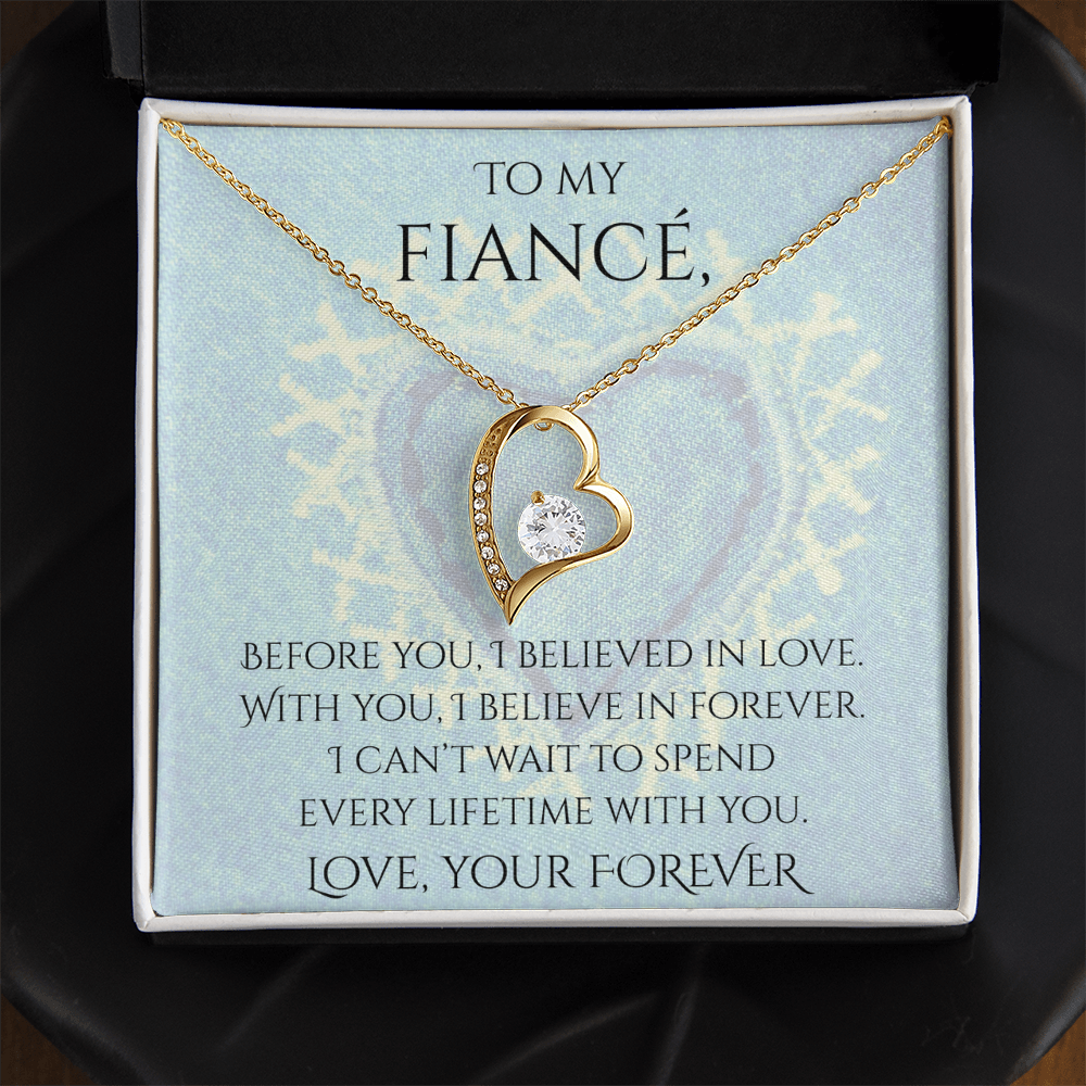 Valentine's Day Infinite Love Necklace - Gifts For Fiancé