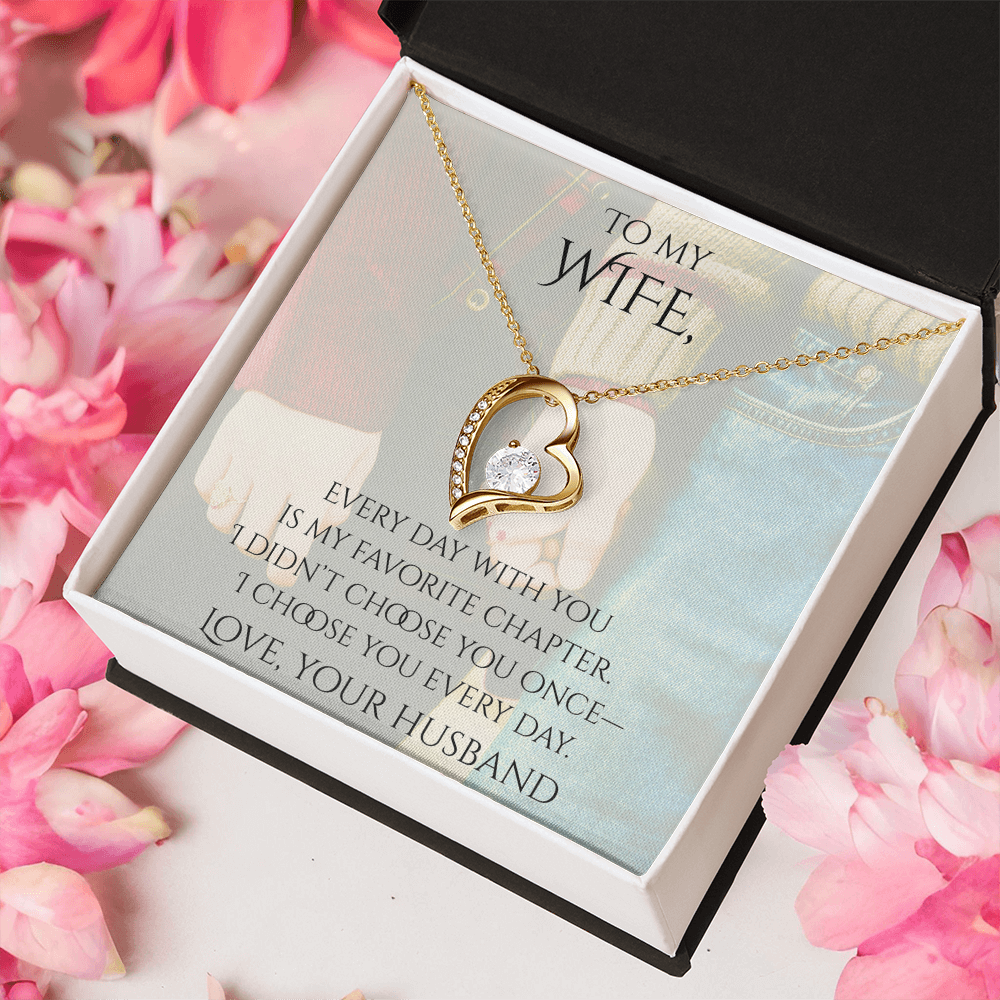 Valentine's Day Infinite Love Necklace - Gifts For Wife
