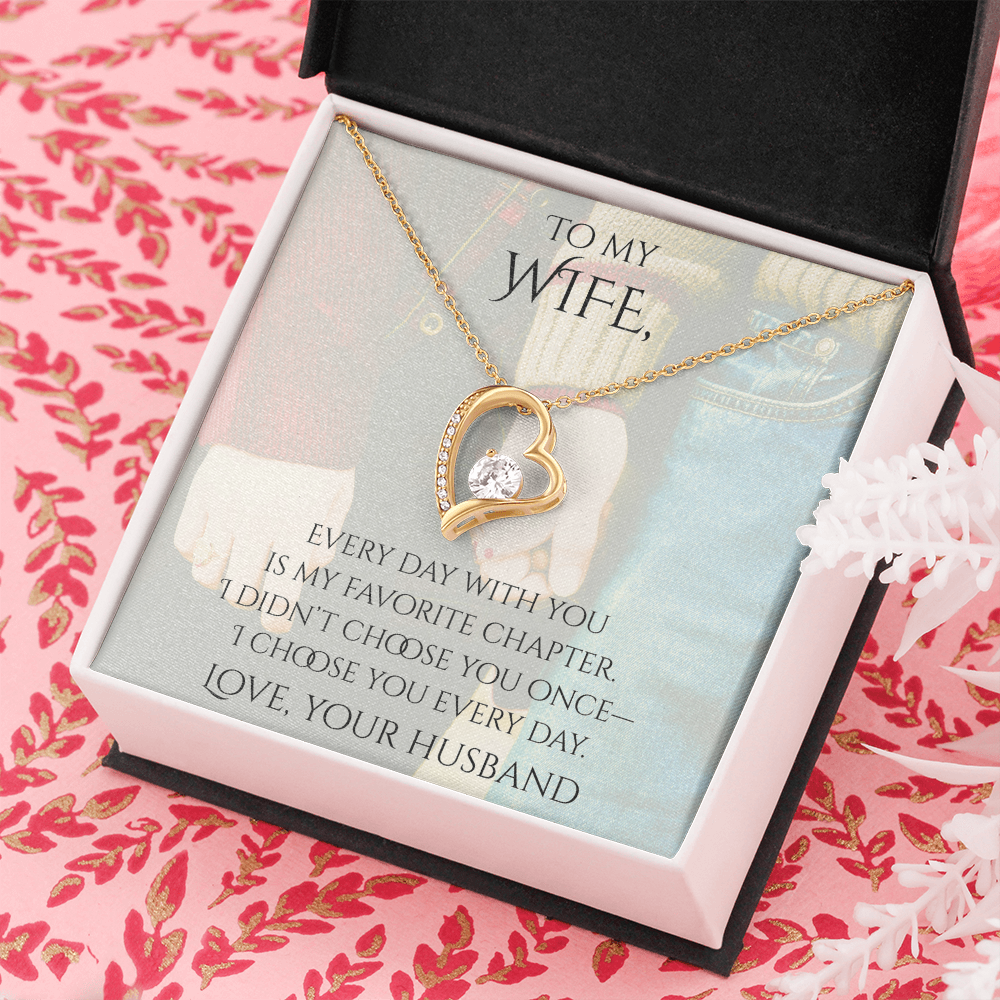 Valentine's Day Infinite Love Necklace - Gifts For Wife