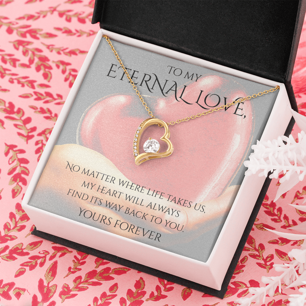 Valentine's Day Infinite Love Necklace - Gifts For Partner