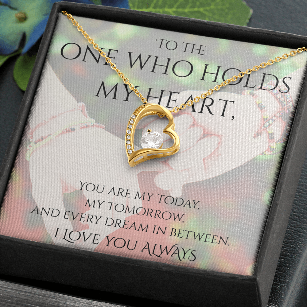 Valentine's Day Infinite Love Necklace - Gifts For Partner (Message 04)