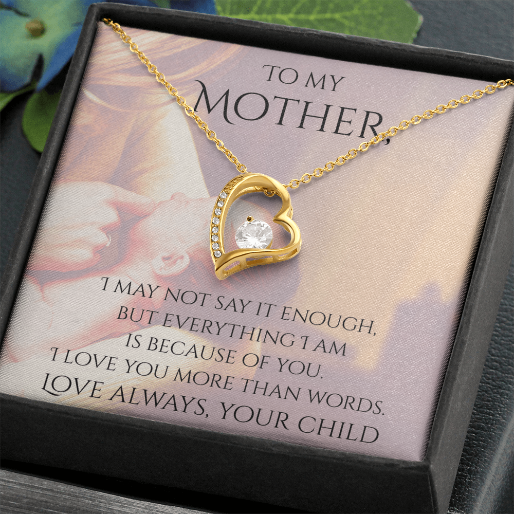 Valentine's Day Infinite Love Necklace - Gifts For Mother