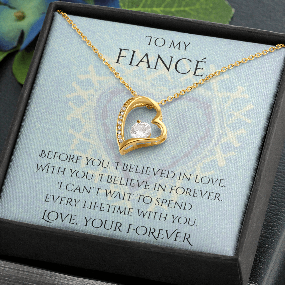 Valentine's Day Infinite Love Necklace - Gifts For Fiancé
