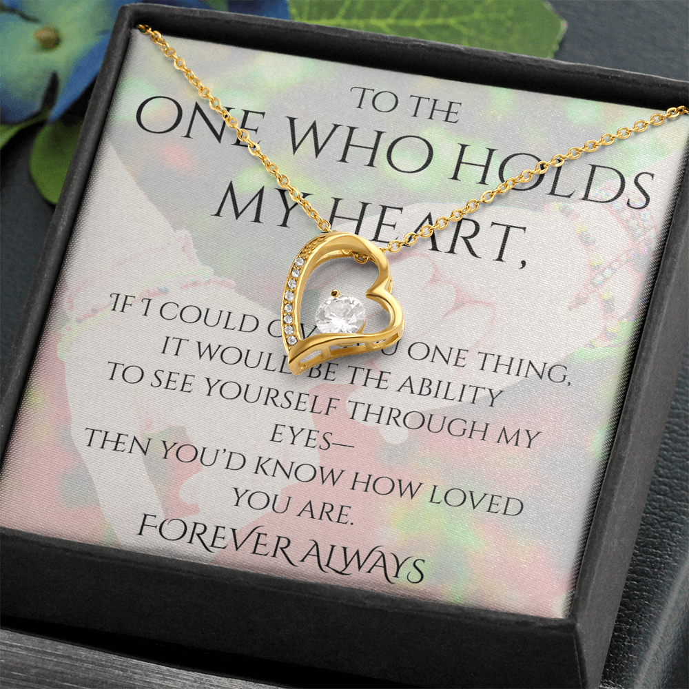 Valentine's Day Infinite Love Necklace - Gifts For Partner (Message 05)