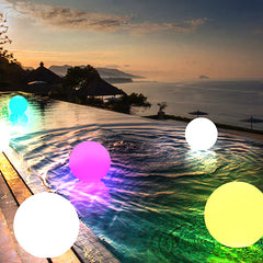 Radiant Orb Garden Lights for Outdoors