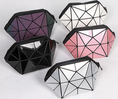 Geometric Cosmetic Bag for Women