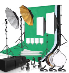Soft Light Umbrella Shooting Photography Set — Professional Lighting for Flawless, Studio-Quality Results