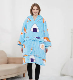 Heated USB Hooded Comfort Blanket