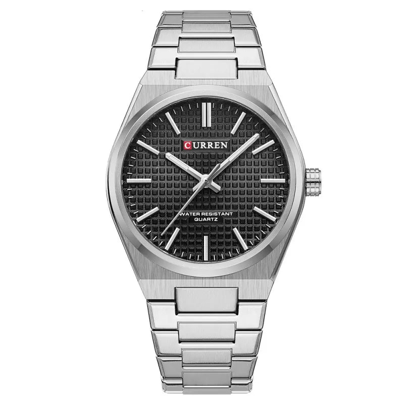 Curren's Men's Stainless Steel Quartz Watch