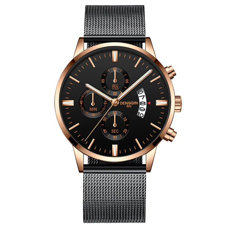 Men's Stainless Steel Casual Watch