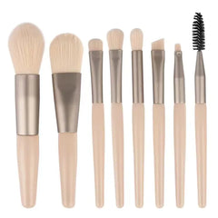 Professional Makeup Brush Set with Soft Synthetic Handles